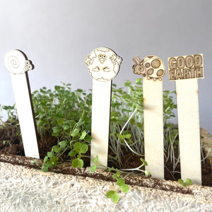 *NEW* Wooden Pop-Out Plant Markers