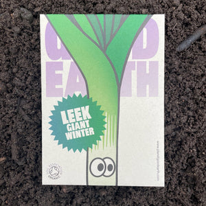 Organic Seeds: Leek Giant Winter